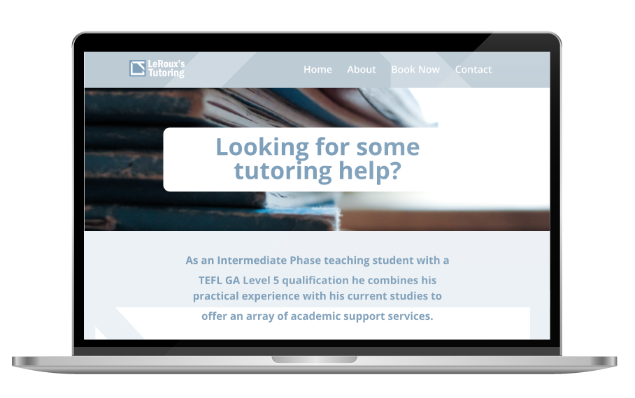 Le Roux Tutoring Website